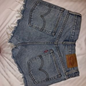 Levi’s denim shorts